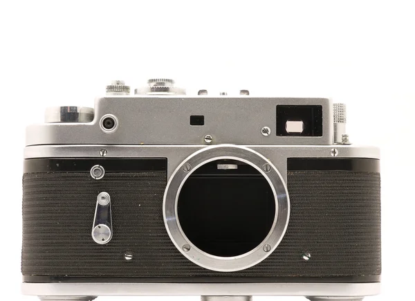 Fotocamera su sfondo bianco — Foto Stock