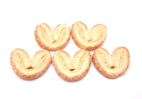 Kekse in Herzform — Stockfoto