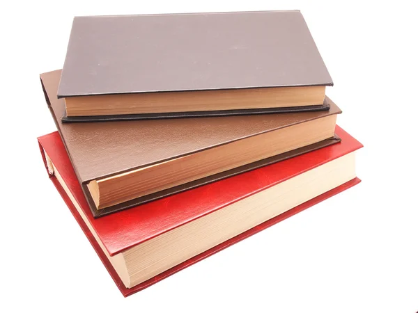 Books on white — Stock Photo, Image