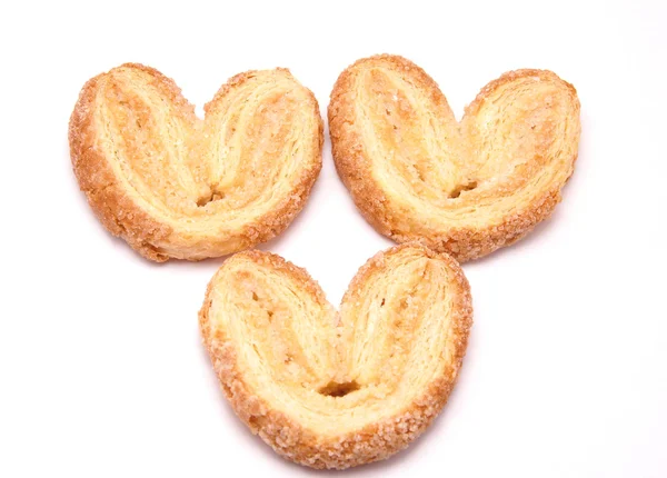 Ciasteczka w kształcie serca — Zdjęcie stockowe