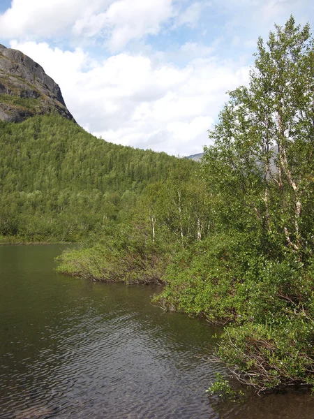 Berg hibiny — Stockfoto