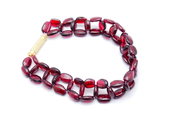 Garnet armband — Stockfoto