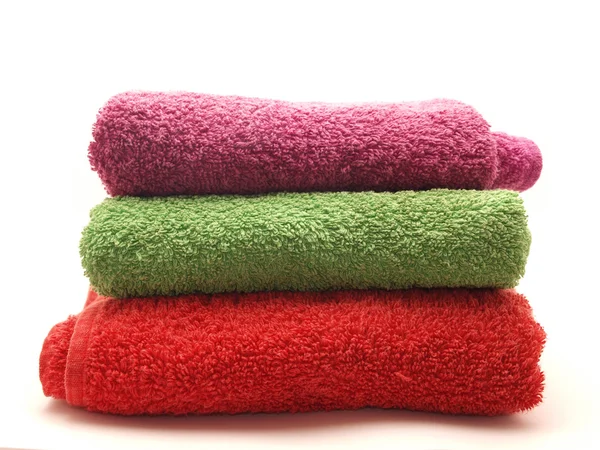 Color towels Royalty Free Stock Photos