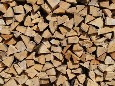 kıyılmış yakacak odun