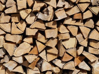 kıyılmış yakacak odun