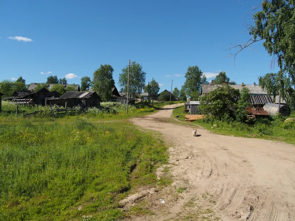 Dorp zomer — Stockfoto