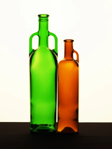 Botella sobre fondo blanco — Foto de Stock