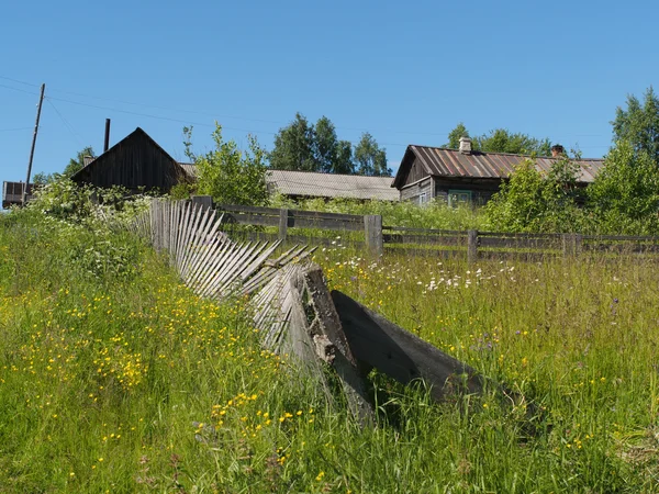 Valla en el campo —  Fotos de Stock