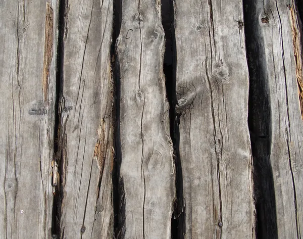 Motif de vieux murs en bois altérés — Photo