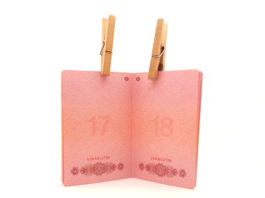 pasaport ve clothespins