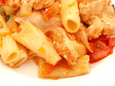 rigatoni makarna tavuk