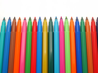 renkli Keçeli Kalemler