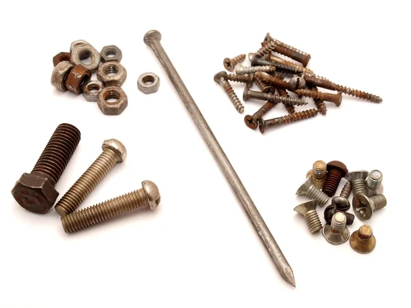Bolt and nuts — Stock Photo, Image