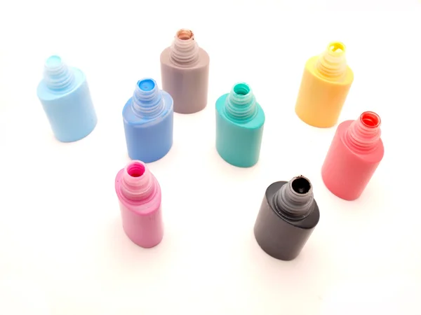 Color tubes with a paint — Stock Photo, Image