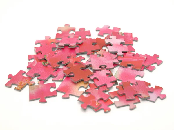 Puzzelstukjes — Stockfoto