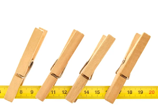 A rulett a clothespins — Stock Fotó