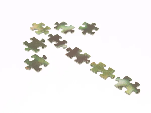 Direction. Puzzle pieces — Stock Photo, Image