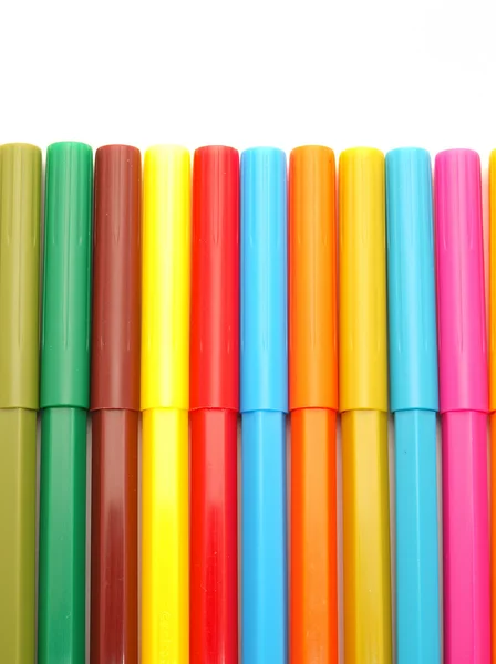 Bolígrafos de fieltro de color —  Fotos de Stock