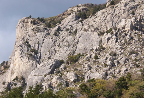 Montagne e nuvole — Foto Stock