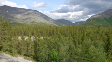 büyük Dağı kuzeyinde Rusya