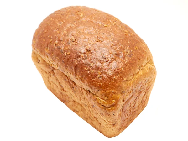 Bread on a white background — Stock Photo, Image