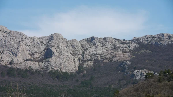 Gökyüzü ve kaya — Stok fotoğraf