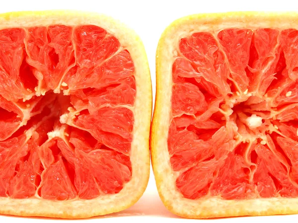 Vierkante grapefruit — Stockfoto