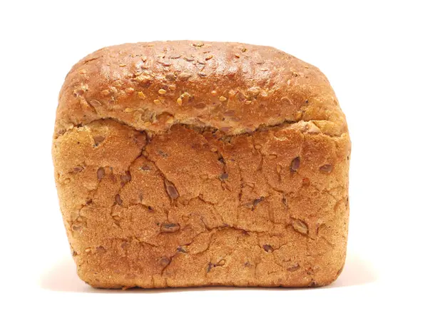 Bread on a white background — Stock Photo, Image