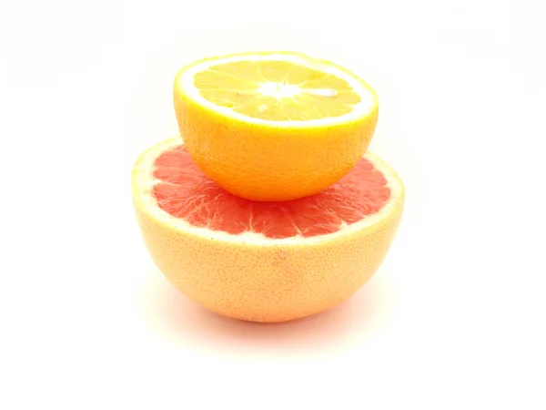 Orange und Grapefruit — Stockfoto