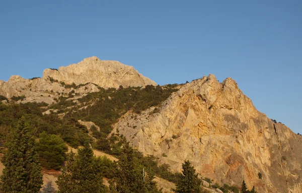 Roca y el cielo — Foto de Stock