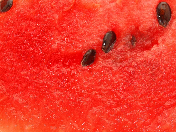 Fruchtfleisch einer Wassermelone — Stockfoto