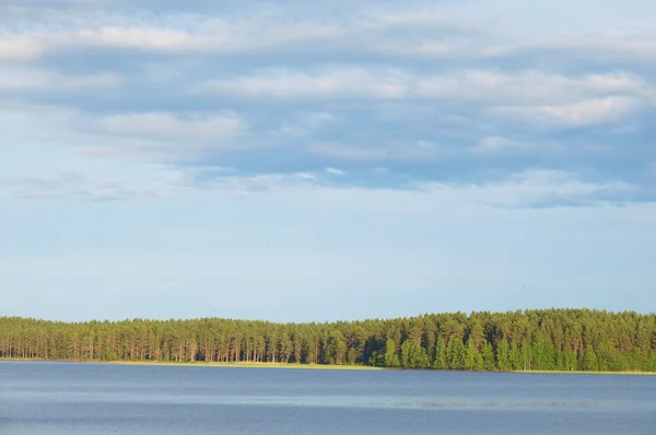 Красивое озеро — стоковое фото