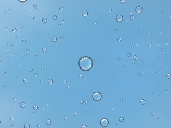 Drops on polythene — Stock Photo, Image