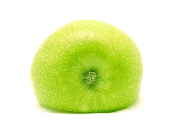 Green apple isolated on white — Stock Photo, Image