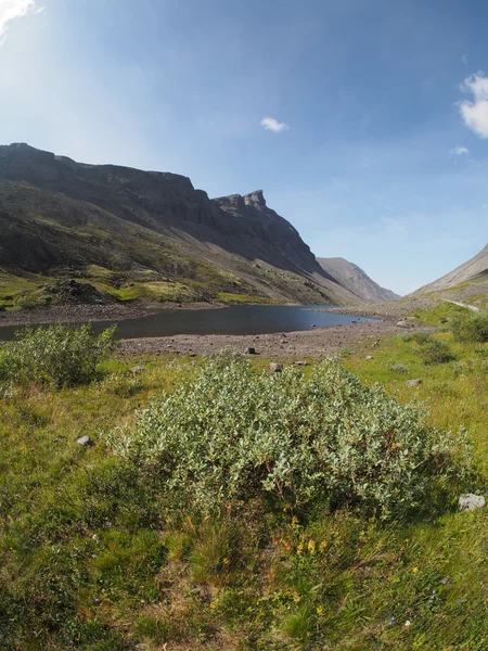 Lac dans les montagnes — Photo