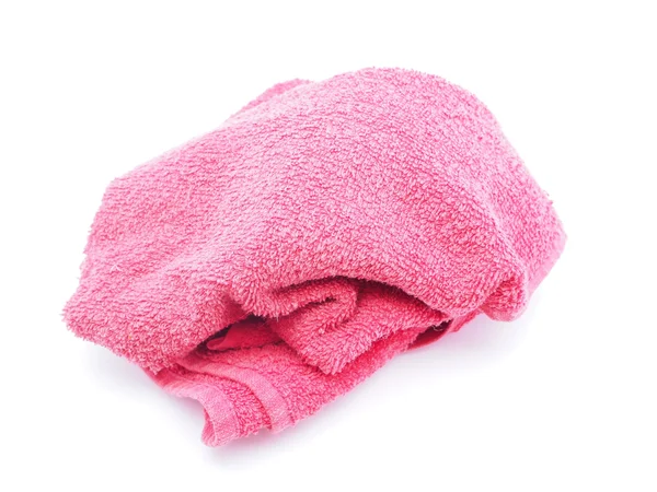 Towel on a white background — Stock Photo, Image