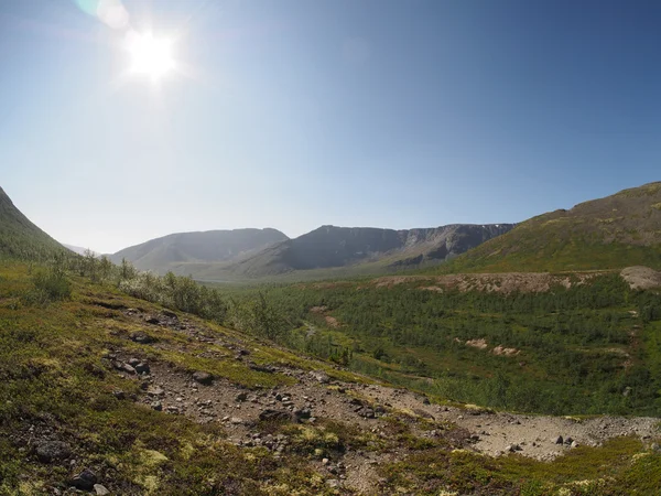 Khibiny-bergen — Stockfoto