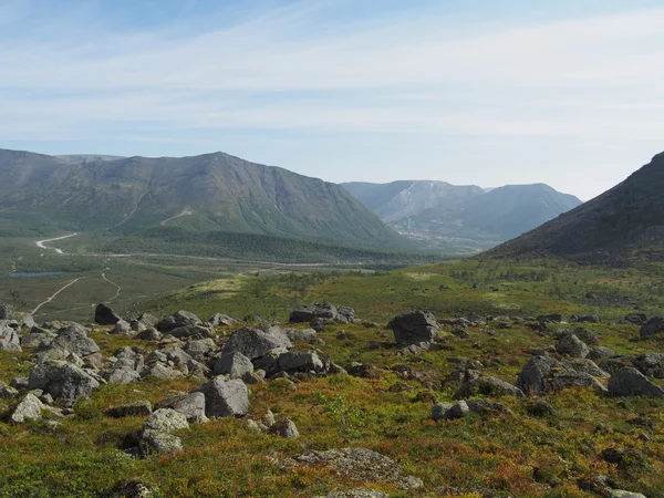 Khibiny hory — Stock fotografie