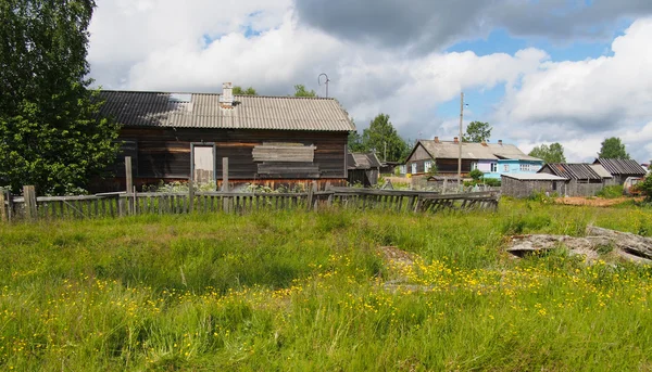 Vesnice léto — Stock fotografie