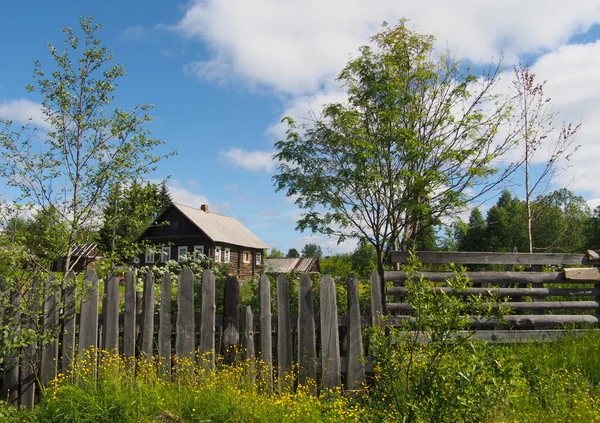 Dorp zomer — Stockfoto