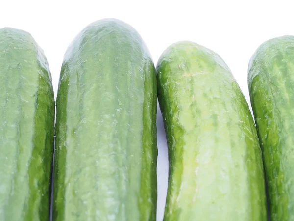 Cucumber on white background — Stock Photo, Image