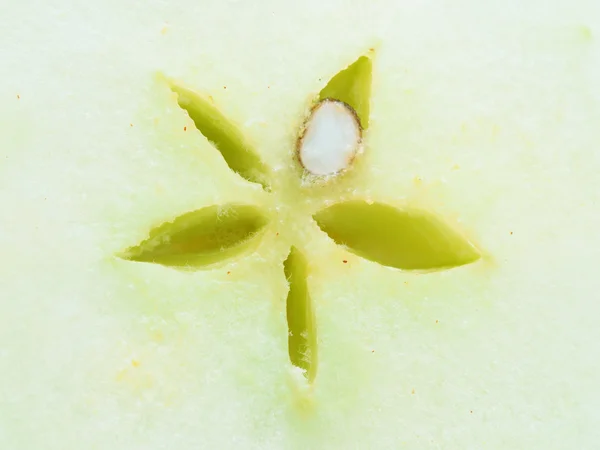 Apple on a white background — Stock Photo, Image