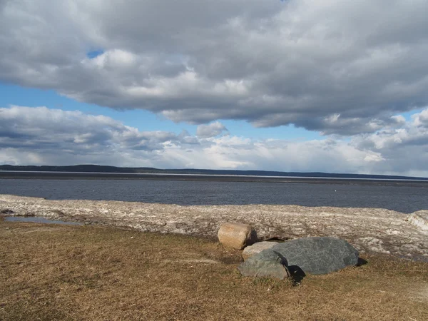 Promenade au bord du lac — Photo