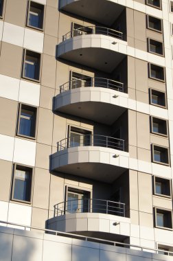 çok katlı bina inşaat altında