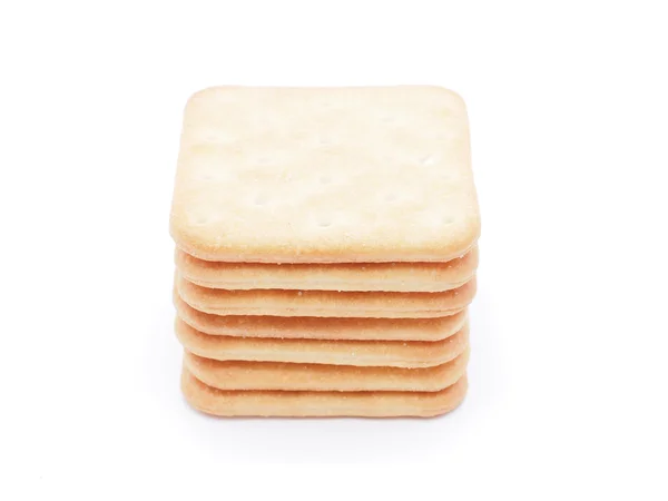 Galletas sobre fondo blanco — Foto de Stock