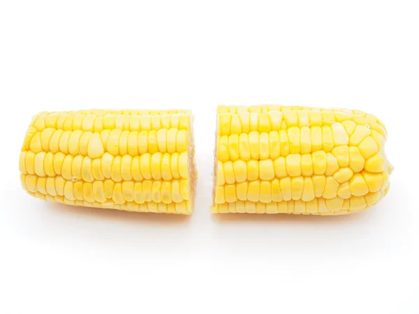 Corn on a white background — Stock Photo, Image