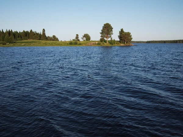 Beautiful lake in Karelia — Stock Photo, Image