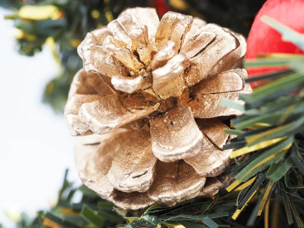 Christmas decorations on a white background — Stock Photo, Image