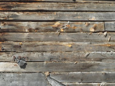 Ahşap günlük duvarlar. arka plan