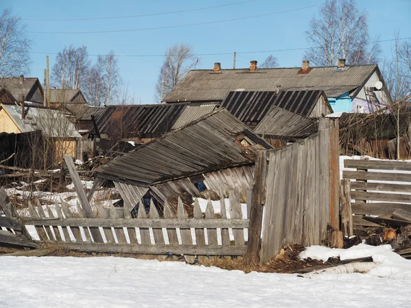마에 있는 집 파괴 — 스톡 사진